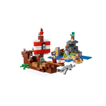 Lego set Minecraft the pirate ship adventure LE21152-1